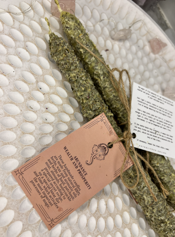 Candles for Abundance, Wealth and Prosperity, spell candles