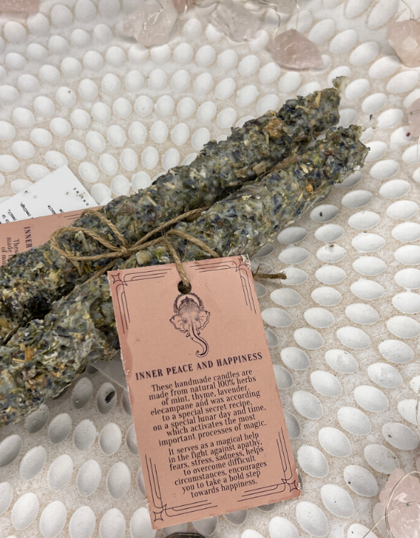 Свічки для внутрішнього спокою та щастя